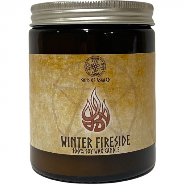 Winter Fireside - Soy Wax Jar Candle